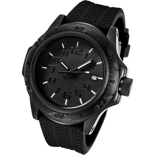 Armourlite Professional Shatterproof Men's Watch Black-Green | Rubber AL41