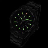 Armourlite Professional Shatterproof Chronograph Men's Watch Black-Green | Steel AL45