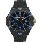 Armourlite Caliber Polycarbonate/Sapphire Men's Watch Black-Blue | Steel AL621