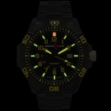 Armourlite Caliber Polycarbonate/Sapphire Men's Watch Black-Yellow | Steel AL624