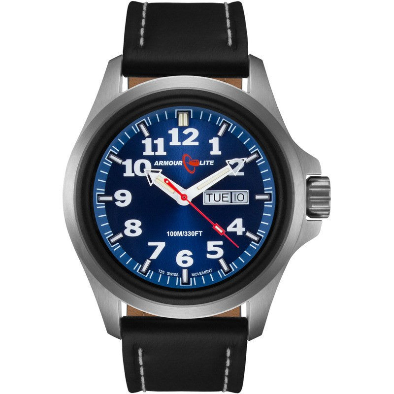 Armourlite Officer Series AL803 Men's Watch Blue-Blue | Leather