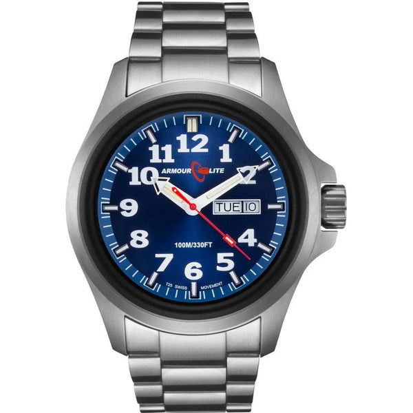 Armourlite Officer Series AL813 Men's Watch Blue-Blue | Steel