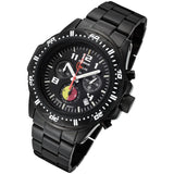 Armourlite Professional Shatterproof Chronograph Men's Watch Black-Green | Steel AL88