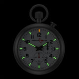 Armourlite ALPW01 Alarm Clock Pocket Watch | White