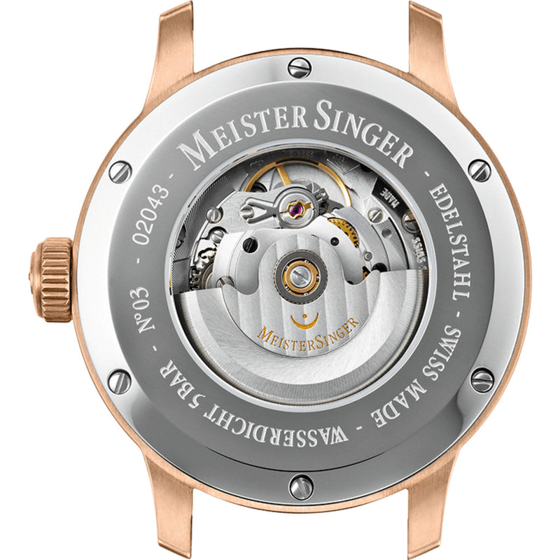 MeisterSinger N°03 Watch | Steel Blue