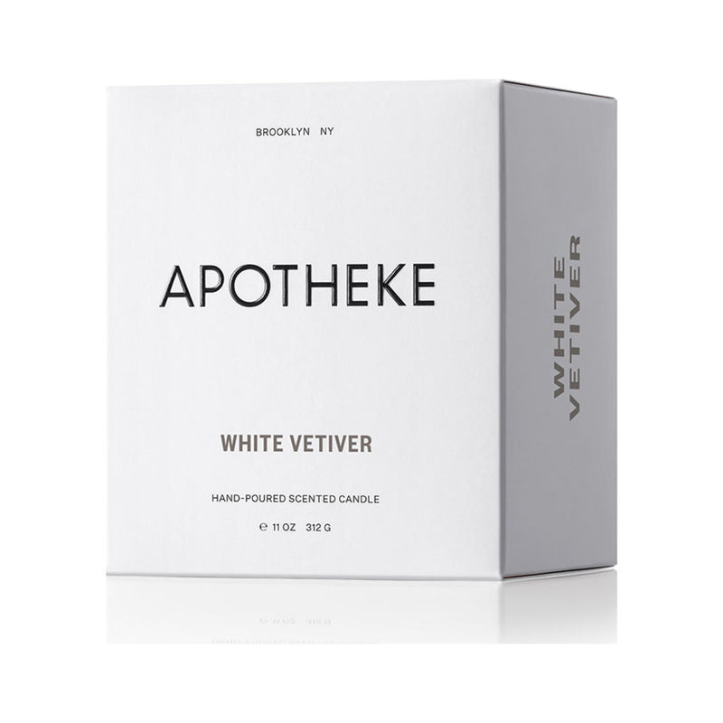 Apotheke Signature Candle | White Vetivier AP01-WV