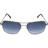 Randolph Engineering Archer Dark Ruthenium Polished Sunglasses | Blue Gradient Nylon Skull 59MM ARTF402-NY/63MM AR3F402-NY