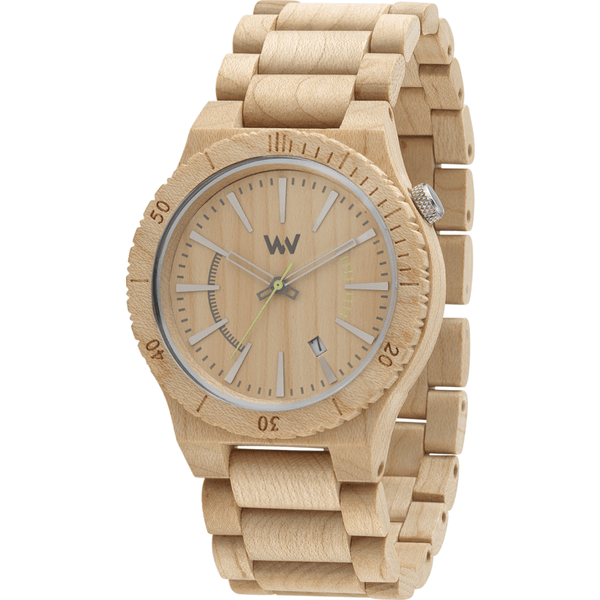 WeWood Assunt Maple Wood Watch | Beige