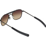 Randolph Engineering Aviator II Gun Metal Sunglasses | Oasis Metallic Nylon AR Bayonet 55MM AT5R606-NY