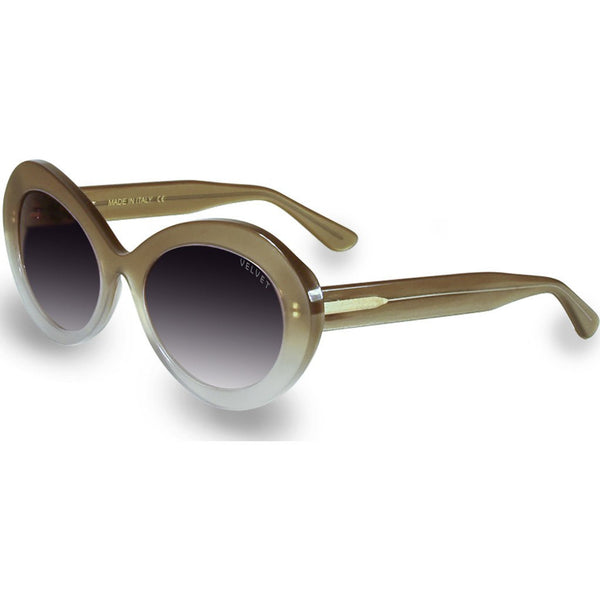 Velvet Eyewear Audrey Grey Lush Sunglasses | Grey Fade V019GL05