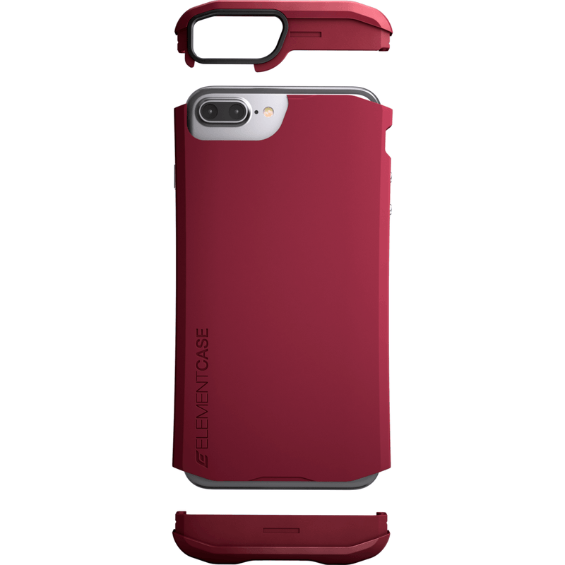 Element Case Aura for iPhone 7 Plus | Deep Red EMT-322-100EZ-11