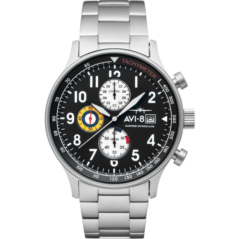 AVI-8 Hawker Hurricane 4011-22 Watch | Black/Stainless