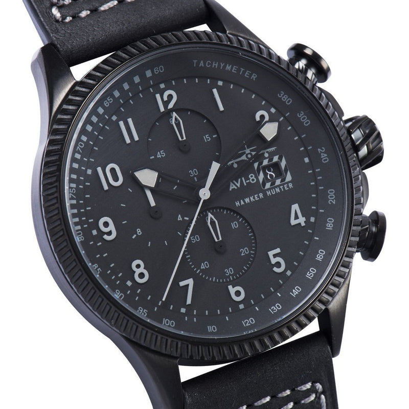 AVI-8 Hawker Hunter AV-4036-05 Chronograph Watch | Black AV-4036-05