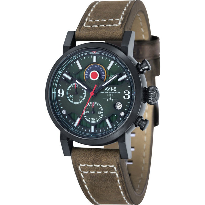 AVI-8 Hawker Hurricane AV-4041-04 Chronograph Watch | Brown AV-4041-04