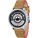 AVI-8 Hawker Harrier II AV-4047 Pegasus Watch | Leather Strap color-Gun Metal/ Brown