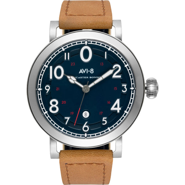 AVI-8 Lancaster Bomber 4067-01 Aviator Watch | Leather Strap