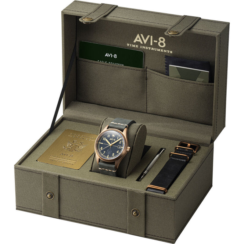 AVI-8 Flyboy Eagle Squadron 4071-02 Automatic Watch | Bronze