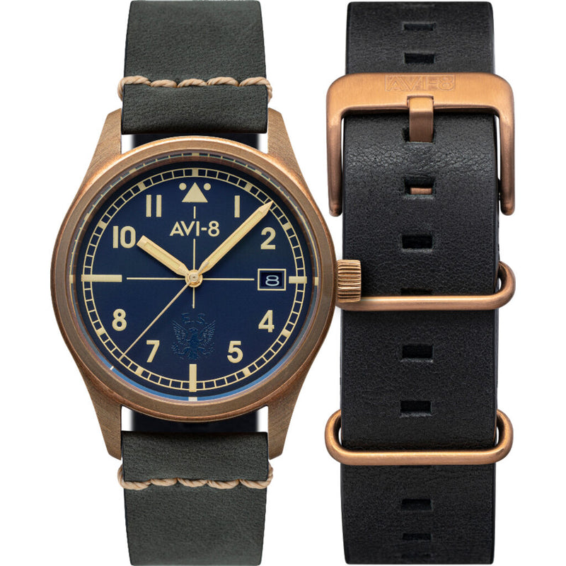 AVI-8 Flyboy Eagle Squadron 4071-02 Automatic Watch | Bronze