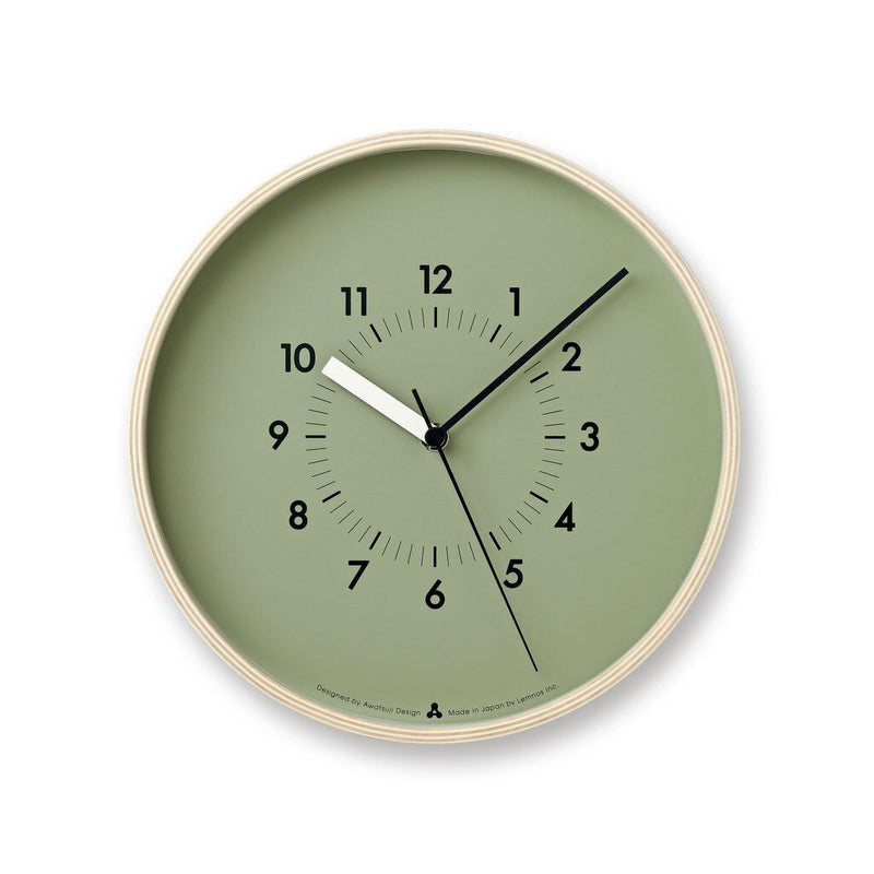 Lemnos SOSO Clock | Green