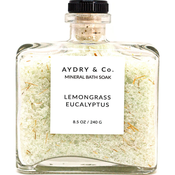 AYDRY & Co. Mineral Bath Soak | Lemongrass Eucalyptus