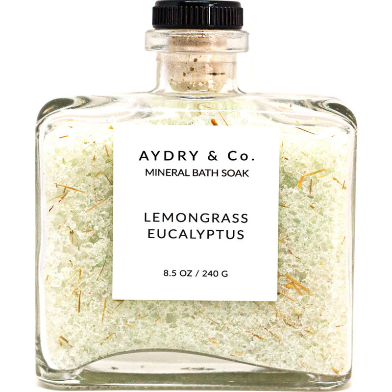 AYDRY & Co. Mineral Bath Soak | Lemongrass Eucalyptus