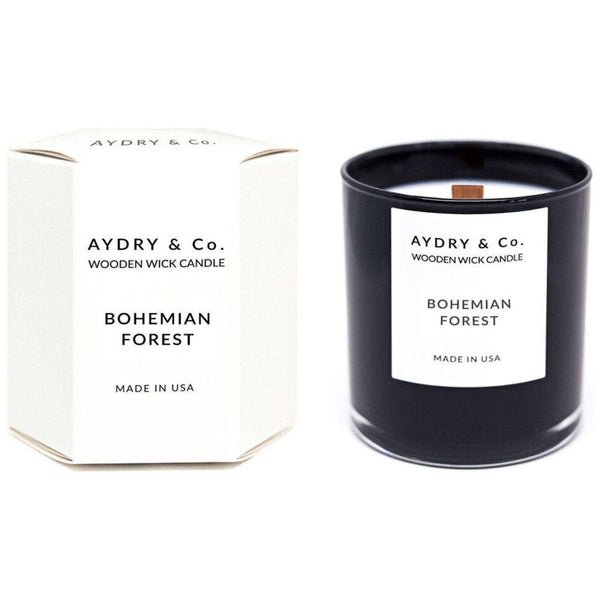 AYDRY & Co. Wooden Wick Candle | Bohemian Forest
