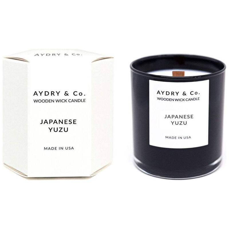 AYDRY & Co. Wooden Wick Candle | Japanese Yuzu