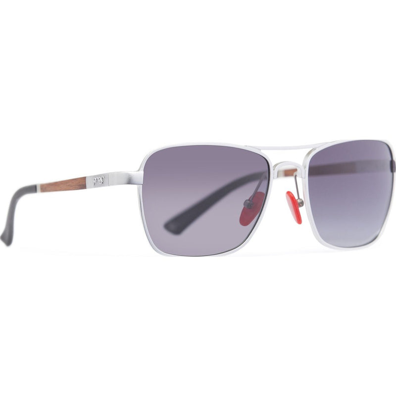 Proof Overland Aluminum Sunglasses | Silver/Smoke Polarized ovdslvfade
