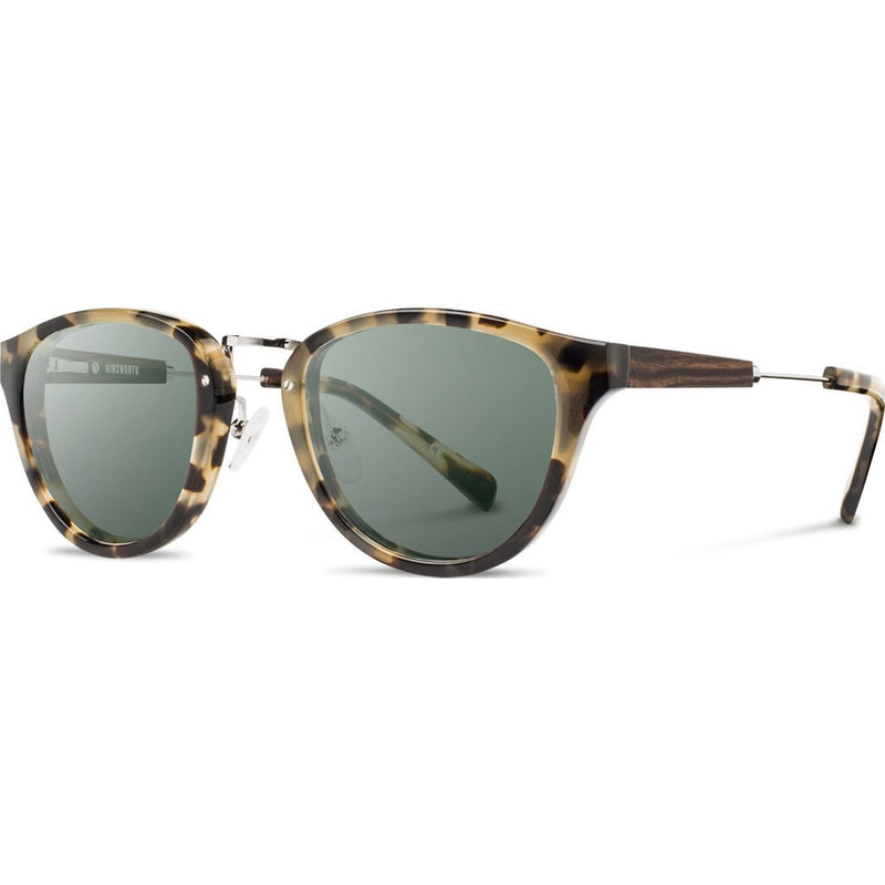Shwood Ainsworth Acetate Sunglasses | Vintage Tortoise & Silver / G15 Polarized WAAVTFP