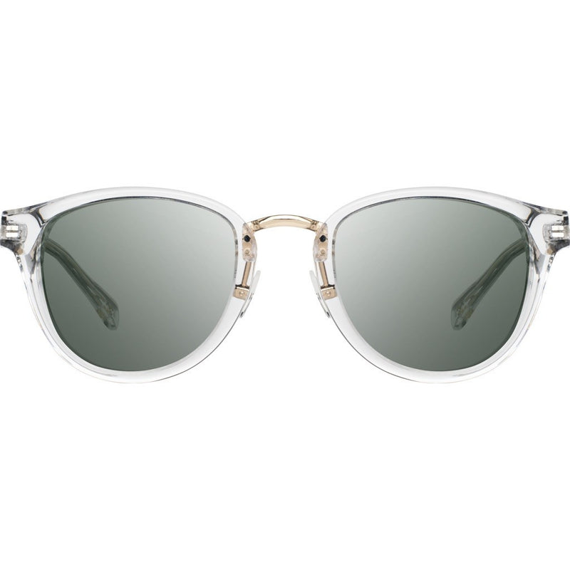Shwood Ainsworth Acetate Sunglasses | Crystal & Gold - G15 WAAC2F
