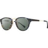 Shwood Ainsworth Acetate Sunglasses | Blue Nebula & Gold / G15-WAAB5F
