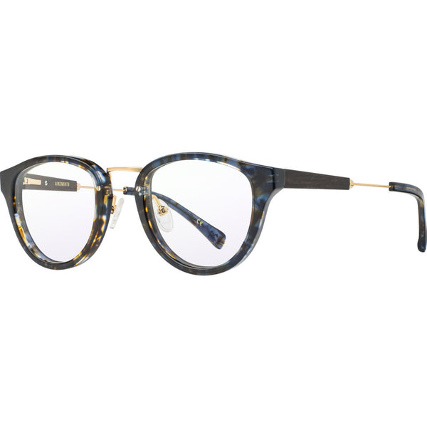 Shwood RX Ainsworth Sunglasses | Blue Nebula & Gold -WRXAAB5
