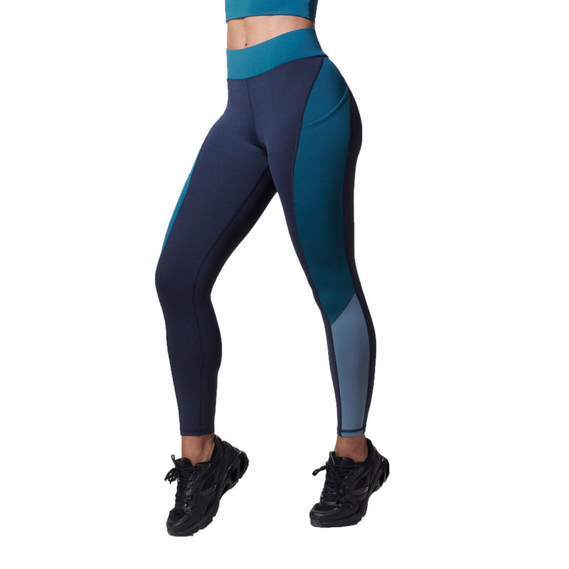 Michi Alba Pocket Legging | Dark Ocean