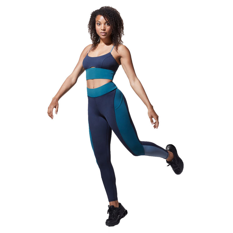 Michi Alba Pocket Legging | Dark Ocean