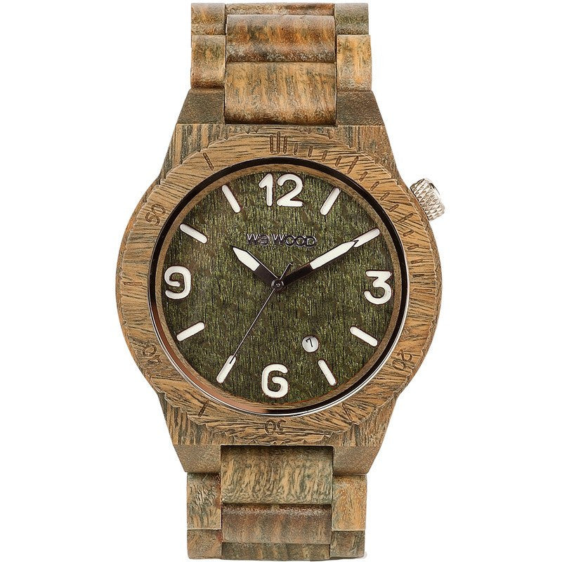 WeWood Alpha Guaiaco Wood Watch | Army