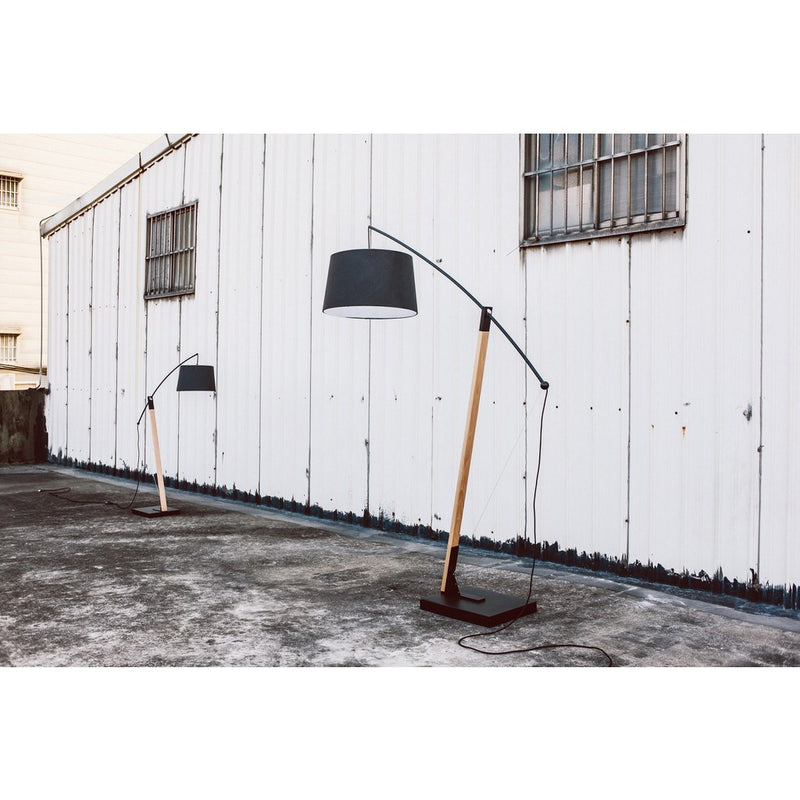 Seed Design Archer Floor Lamp | Black SQ-703FR-BK