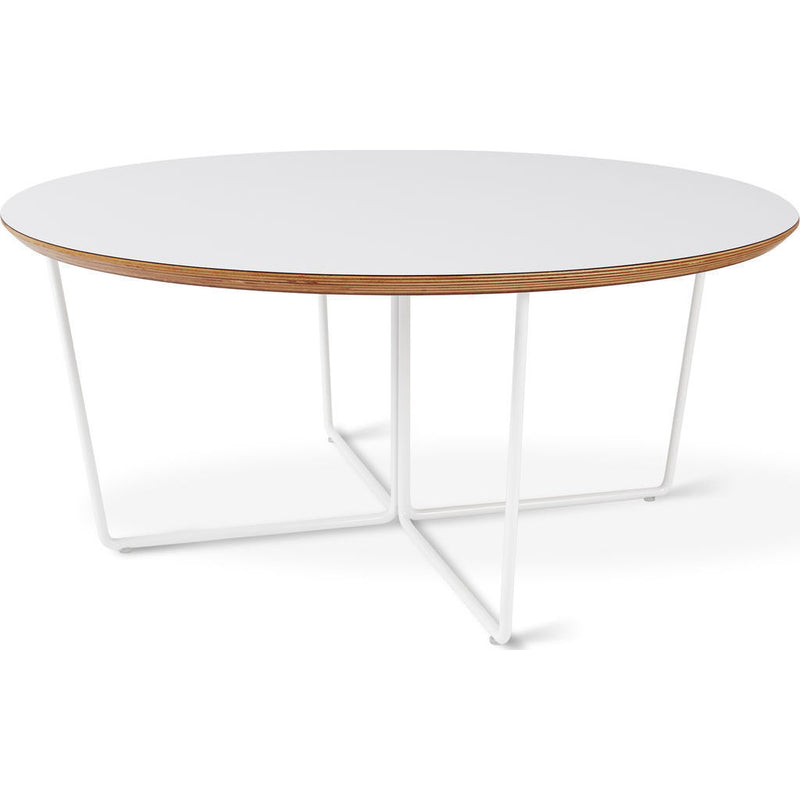 Gus* Modern Array Round Coffee Table | White ECCTARRR-wp