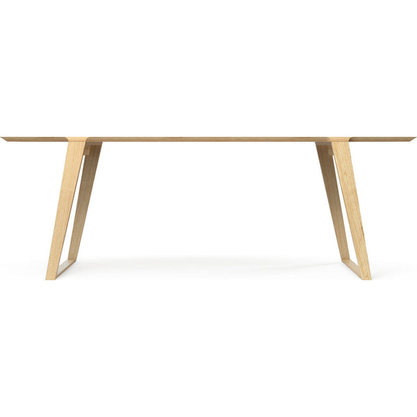 Kalon Isometric Medium Wood Table | Ash