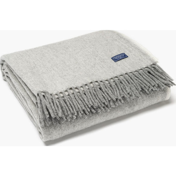 Faribault Ashby Twill Wool Throw | Natural 16613 50" x 72"