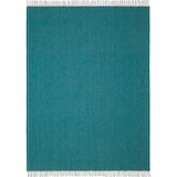 Faribault Ashby Twill Wool Throw | Spruce 16576 50x72