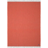 Faribault Ashby Twill Wool Throw | Terracotta 16590 50x72