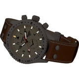 traser H3 Aviator Jungmeister Watch | Leather Strap 100190
