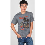 Out of Print The War of the Worlds Men's T-Shirt | Gray B-1129-03