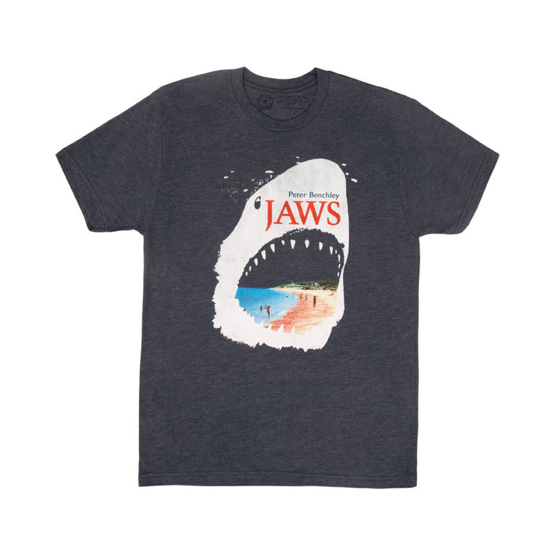 Out of Print Jaws Men's T-Shirt | Blue Small B-1029