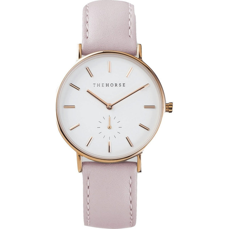 The Horse Classic Rose Gold Watch | Baby Pink
