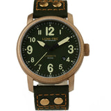 Lum-Tec B19 Bronze Watch | Leather Strap