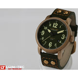 Lum-Tec B19 Bronze Watch | Leather Strap