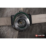 Lum-Tec B23 Carbon Watch | Leather Strap