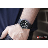 Lum-Tec B23 Carbon Watch | Leather Strap