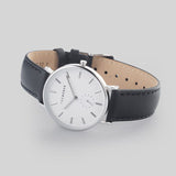 The Horse Classic Silver Watch | Black B2
